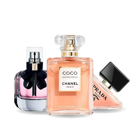 Set de 3: Coco Mademoiselle, Prada Paradoxe & Mon Paris – 100ml