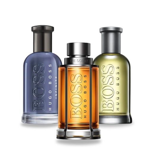 KIT 3 Perfumes: BOSS BOTTLED, BOSS THE SCENT y BOSS BOTTLED INFINITE 100ml