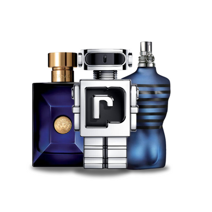 Set de 3: Versace Dylan Blue, Rabanne Phantom & JPG Ultra Male – 100ml