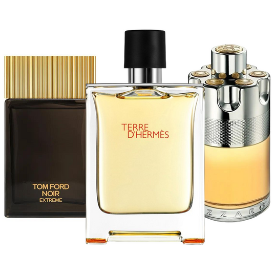 Set de 3: Terre d'Hermès, Azzaro Wanted & Tom Ford Noir Extreme – 100ml